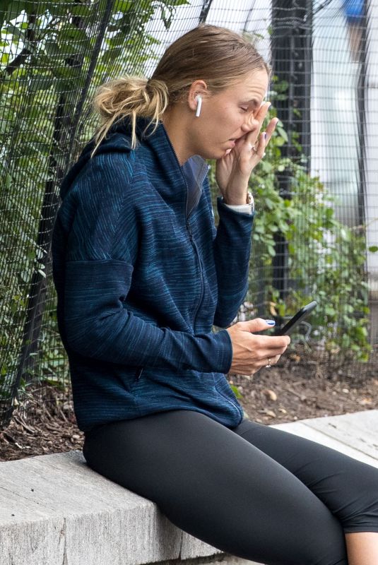 CAROLINE WOZNIACKI Out in New York 09/01/2018