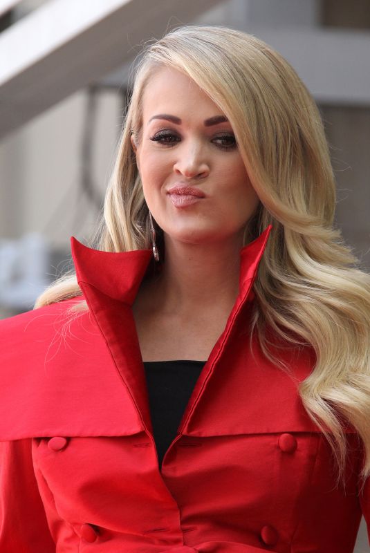 CARRIE UNDERWOOD at Hollywood Walk of Fame Star Ceremony in Hollywood 09/20/2018