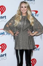 CARRIE UNDERWOOD at Iheartradio Music Festival in Las Vegas 09/21/2018