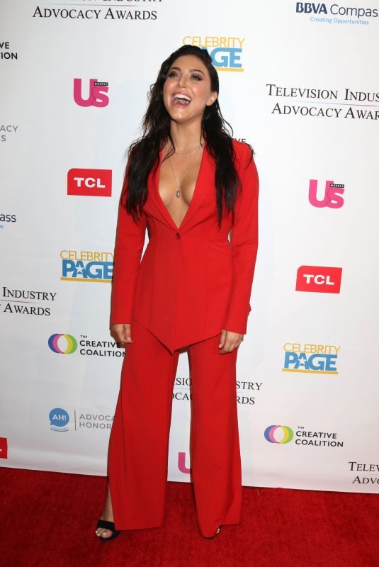 CASSIE SCERBO at Television Industry Advocacy Awards in Los Angeles 09/15/2018