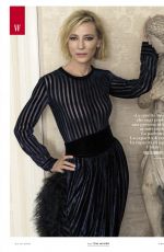 CATE BLANCHERR in Vanity Fair Magazine, Italy September 2018