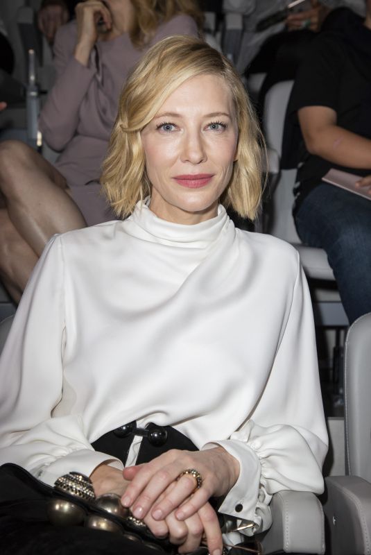 CATE BLANCHETT at Armani Fashion Show in Milan 09/23/2018