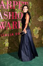 CATERINA BALVIO at Green Carpet Fashion Awards in Milan 09/23/2018