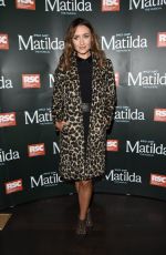 CATHERINE TYLDESLEY at Matilda Press Night in Manchester 09/20/2018