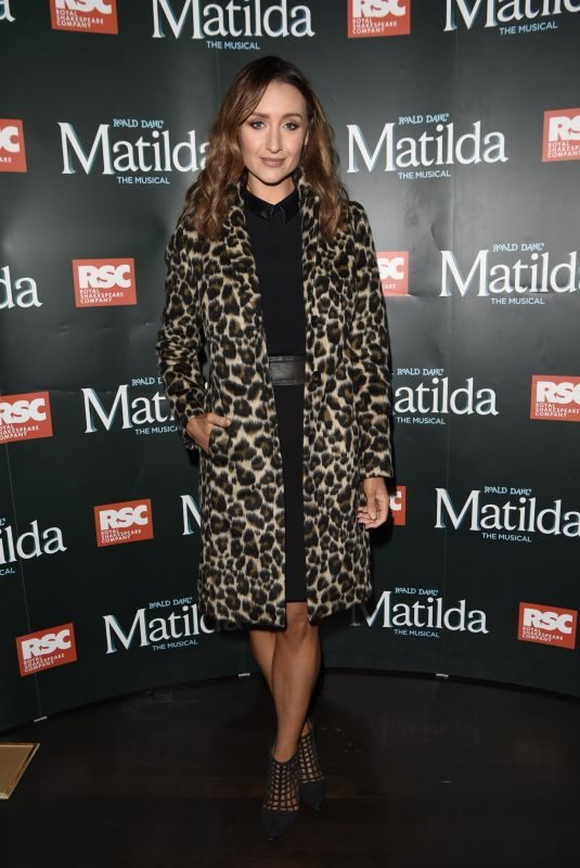 CATHERINE TYLDESLEY at Matilda Press Night in Manchester 09/20/2018