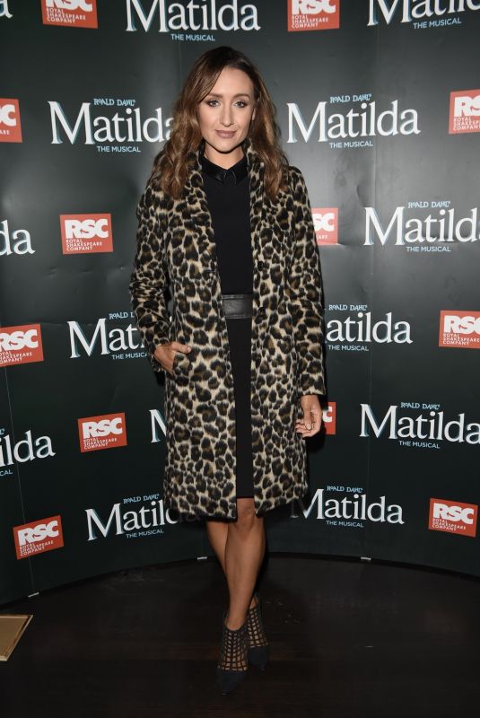CATHERINE TYLDESLEY at Matilda Press Night in Manchester 09/20/2018