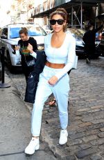 CHANTEL JEFFRIES Arrives at Mercer Hotel in New York 09/06/2018