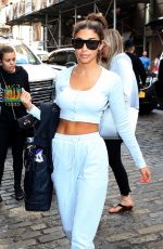 CHANTEL JEFFRIES Arrives at Mercer Hotel in New York 09/06/2018