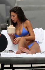 CHANTEL JEFFRIES in Bikini at a Beach in Miami 09/11/2018