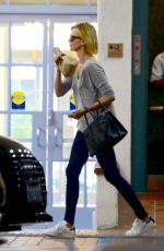 CHARLIZE THERON Leaves Doctors Office in Beverly Hills 09/21/2018