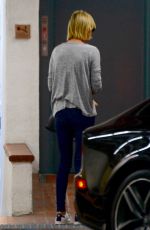 CHARLIZE THERON Leaves Doctors Office in Beverly Hills 09/21/2018