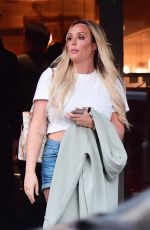 CHARLOTTE CROSBY at Euston Station in London 09/03/2018