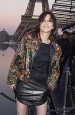 CHARLOTTE GAINSBOURG at Saint Laurent Show at Paris Fashion Week 09/25/2018