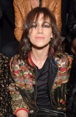 CHARLOTTE GAINSBOURG at Saint Laurent Show at Paris Fashion Week 09/25/2018