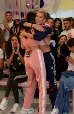 CHARLOTTE LAWRENCE at Hailey Baldwin x Adidas Show at London Fashion Week 09/17/2018