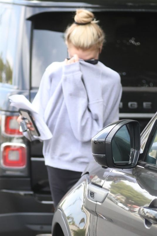 CHARLOTTE MCKINNEY Leaves Kate Somerville in West Hollywood 09/26/2018