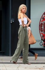 CHARLOTTE MCKINNEY On the Set of a Photoshoot in New York 09/13/2018