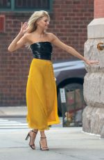 CHARLOTTE MCKINNEY On the Set of a Photoshoot in New York 09/13/2018