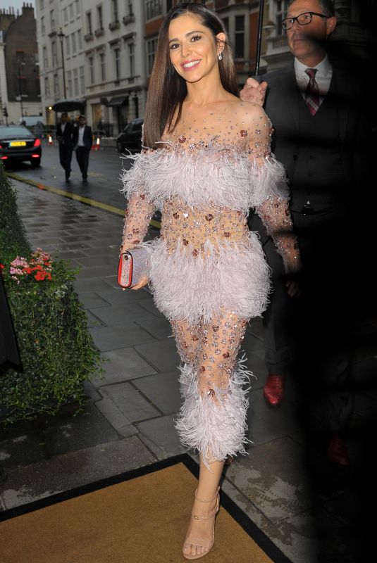 CHERYL COLE at Claridges in London 09/22/2018