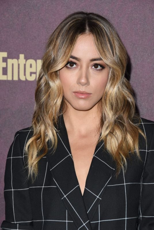 CHLOE BENNET at EW and L’Oreal Paris Pre-emmy Party in Hollywood 09/15/2018