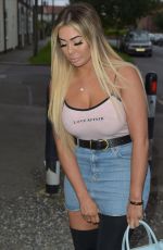 CHLOE FERRY Night Out in London 09/15/2018