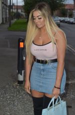 CHLOE FERRY Night Out in London 09/15/2018