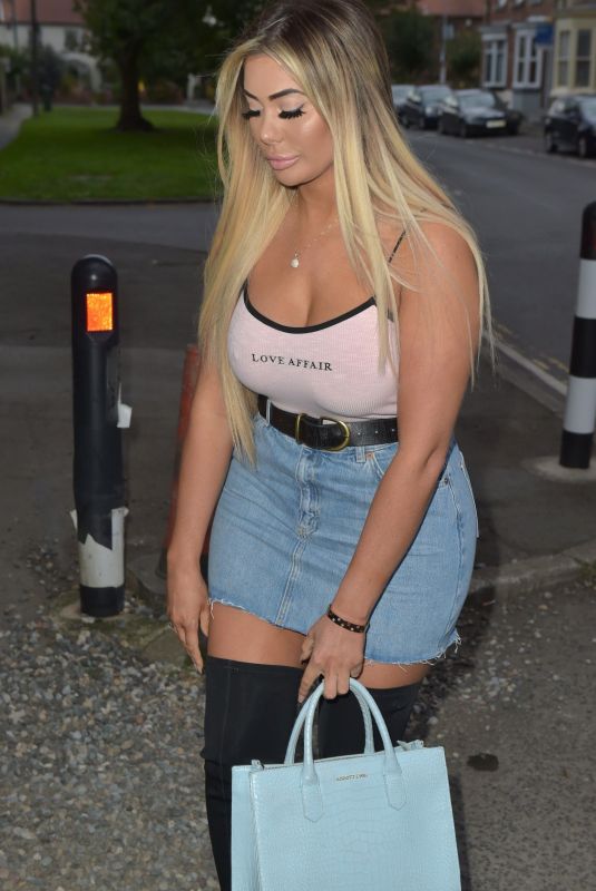 CHLOE FERRY Night Out in London 09/15/2018