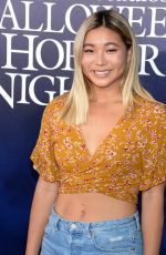 CHLOE KIM at Halloween Horror Nights Opening in Los Angeles 09/14/2018