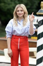 CHLOE MORETZ Arrives at Hotel Excelsior in Venice 09/01/2018