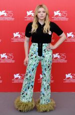 CHLOE MORETZ at Suspiria Photocall at Venice International Film Festival 09/01/2018