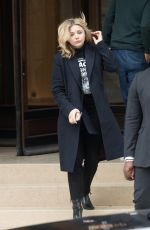 CHLOE MORETZ Out and About in Paris 09/28/2018
