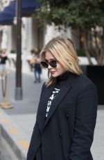 CHLOE MORETZ Out and About in Paris 09/28/2018