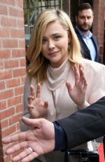 CHLOE MORETZ Out and About in Toronto 09/07/2018