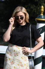 CHLOE MORETZ Out and About in Venice 09/02/2018