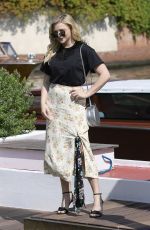 CHLOE MORETZ Out and About in Venice 09/02/2018