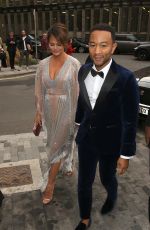 CHRISSY TEIGEN Arrives at GQ Men of the Year Awards in London 09/05/2018