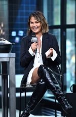 CHRISSY TEIGEN at AOL Build in New York 09/19/2018