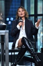 CHRISSY TEIGEN at AOL Build in New York 09/19/2018