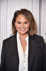CHRISSY TEIGEN at AOL Build in New York 09/19/2018