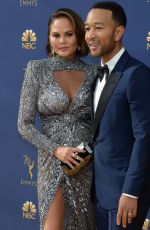 CHRISSY TEIGEN at Emmy Awards 2018 in Los Angeles 09/17/2018