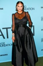CHRISSY TEIGEN at Good+ Foundation’s Evening of Comedy + Music Benefit in New York 09/12/2018