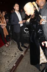 CHRISTINA AGUILERA at 1Oak Nightclub in New York 09/07/2018