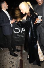 CHRISTINA AGUILERA at 1Oak Nightclub in New York 09/07/2018
