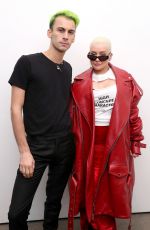 CHRISTINA AGUILERA at Christian Cowan Show at New York Fashion Week 09/08/2018
