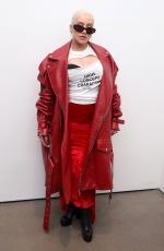 CHRISTINA AGUILERA at Christian Cowan Show at New York Fashion Week 09/08/2018