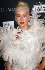 CHRISTINA AGUILERA at Harper