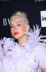 CHRISTINA AGUILERA at Harper