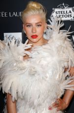 CHRISTINA AGUILERA at Harper