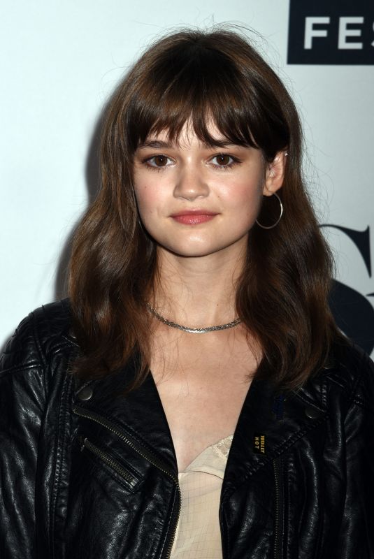 CIARA BRAVO at Wayne Premiere at Tribeca TV Festival in New York 09/23/2018