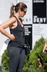 CINDY CRAWFORD and KAIA GERBER Leaves a Gym in New York 09/04/2018